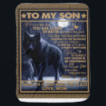 Personalised To My Son Birthday Gift, Baby Blanket<br><div class="desc">Personalised To My Son Birthday Gift, </div>