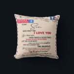 Personalised To My Son, Son Birthday Gift Cushion<br><div class="desc">Personalised To My Son,  Son Birthday Gift</div>
