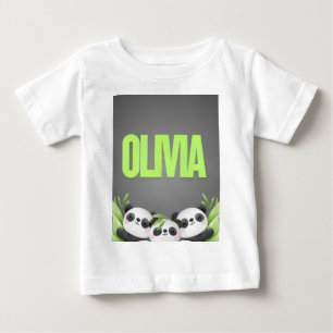 Personalised Toddler Clothes – Custom Name Kids Sh Baby T-Shirt