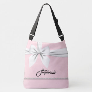 Personalised Tote Bag Pink Bold & Bougie Gift