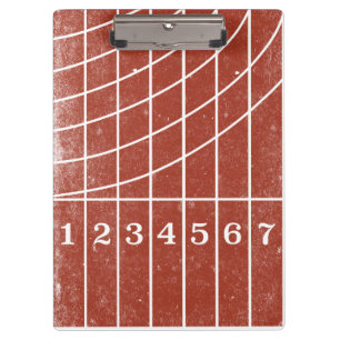 Personalised Track Coach Clipboard