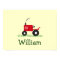 Personalised Tractor Wall Art: Red Tractor