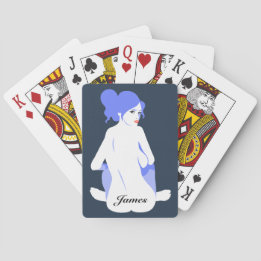 Personalised "Tramp Stamp" Playing Cards for Men