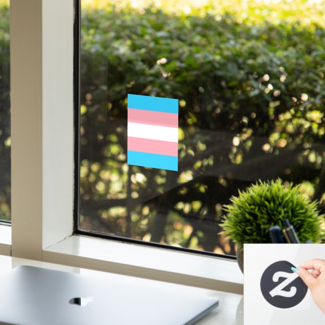Personalised Transgender Flag (Office)