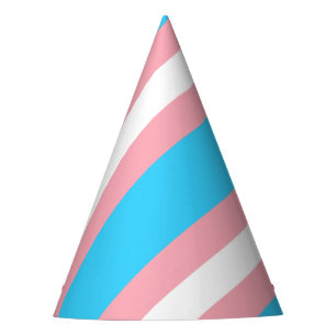 Personalised Transgender Flag Party Hat