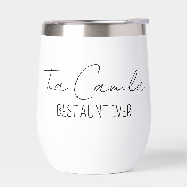 Personalised Travel Mug with  • Custom name Coffee (Left)