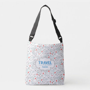 Personalised Travel Nurse Crossbody Bag