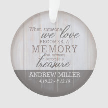 Personalised Treasured Memory Photo Ornament