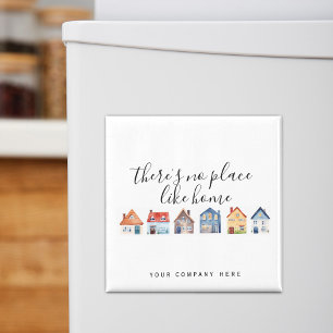 Personalised Trendy Houses Real Estate Promo Magnet