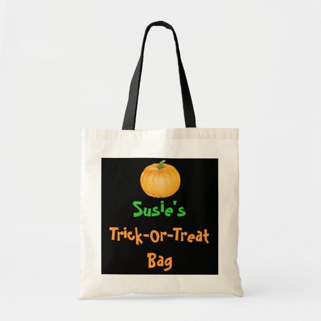 Personalised Trick or Treat Bags (Front)