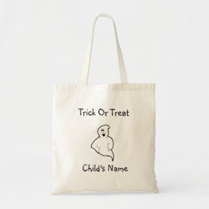 Personalised Trick or Treat Candy Bag Template