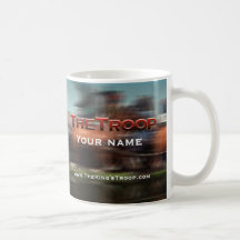 Personalised Troop Film Windsor Mug (add a name)