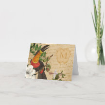 Personalised Tropical Monogram