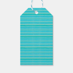 Personalised Tropical Shades of Blue All Occasion Gift Tags