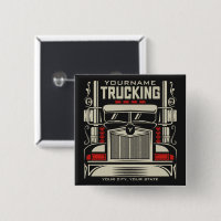 Personalised Trucking 18 Wheeler BIG RIG Trucker