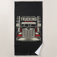 Personalised Trucking 18 Wheeler BIG RIG Trucker 