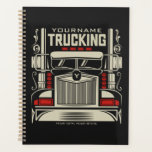 Personalised Trucking 18 Wheeler BIG RIG Trucker Planner<br><div class="desc">Personalised Eighteen Wheeler Trucker Big Rig Semi Truck Trucking Company Design - Customise with your Name and Custom Text!</div>
