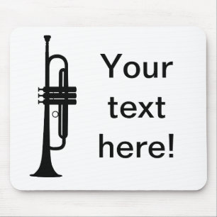 Personalised Trumpet Mouse Pad