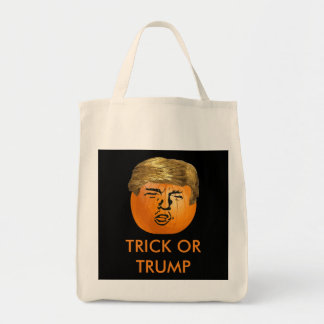 Personalised Trumpkin Trick or Treat Bag