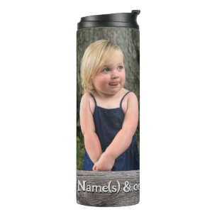 Personalised Tumblers with Pictures and Names,