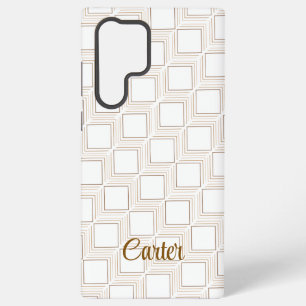 Personalised tumbling squares Samsung phone Case