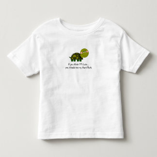 Personalised turtle tee- toddler T-Shirt