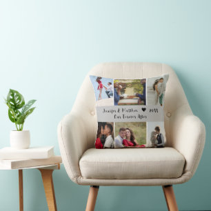Personalised Twelve (12) Image Throw Pillow
