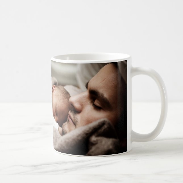 Personalised Two Sided Family Photo Coffee Mug (Right)