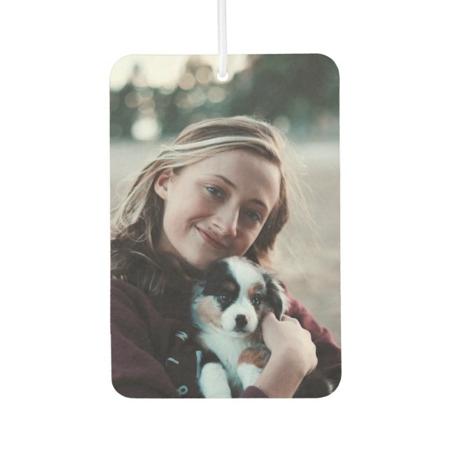 Personalised Two-Sided Photo Car Air Freshener (Front)