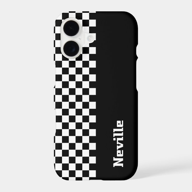 Personalised Two-Tone Checkerboard (Back)