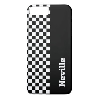 Personalised Two-Tone Checkerboard Case-Mate iPhone Case