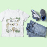 Personalised 'Two Wild' Jungle/Safari Baby T-Shirt<br><div class="desc">Personalised 'TWO WILD' jungle/safari themed t-shirt. Great little gift for a 1st birthday celebration.</div>