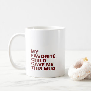Personalised Typography Mug with Initial