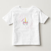 Personalised Unicorn Confetti T-Shirt
