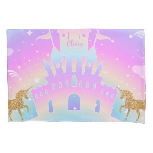 Personalised Unicorn Pillow Case - unicorn decor
