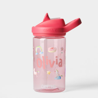 Personalised Unicorn Water Bottle