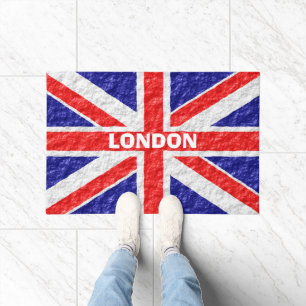 Personalised Union Jack Flag Design Doormat