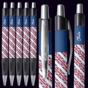 Personalised United Kingdom Flag                