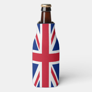 Personalised United Kingdom flag Bottle Cooler