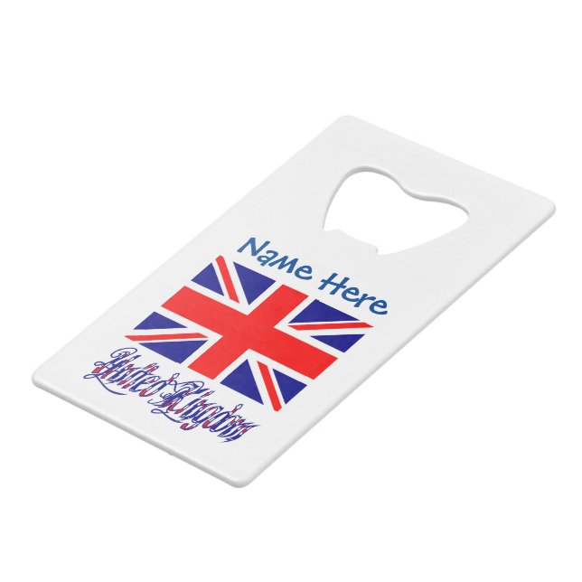 Personalised United Kingdom Flag Heritage (Front Angled)