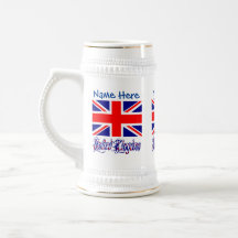 Personalised United Kingdom Flag Heritage