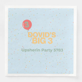 Personalised Upsherin Napkin