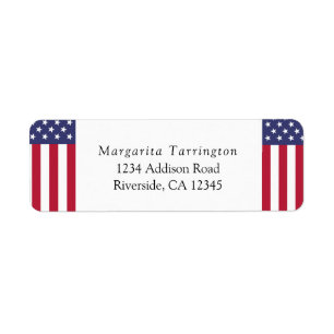 Personalised USA Flag Image