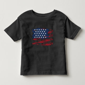 Personalised USA Flag Toddler T-shir T-Shirt