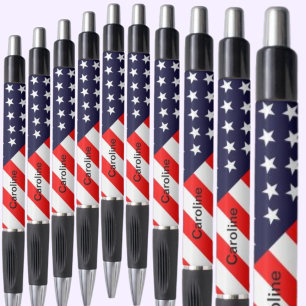 Personalised USA Patriotic Flag