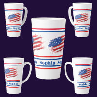 Personalised USA Patriotic Flag