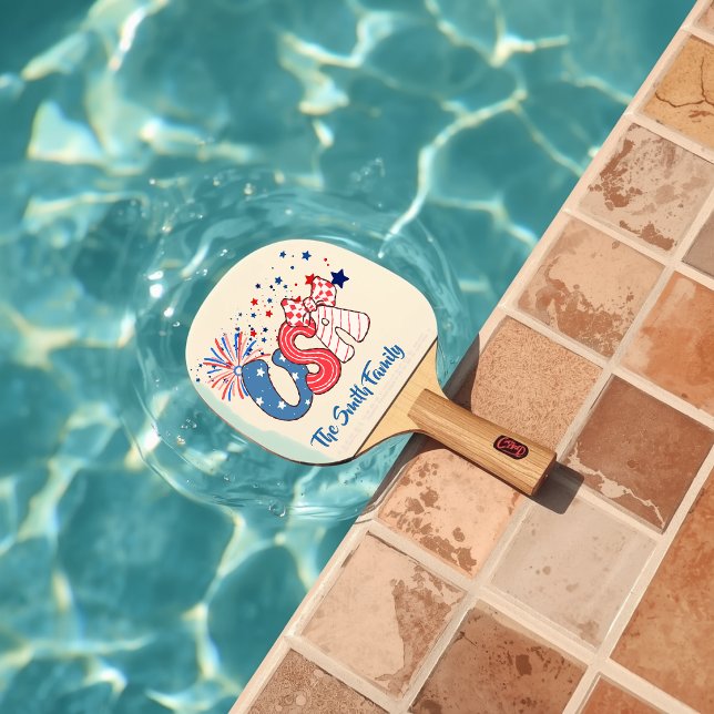 Personalised USA Ping Pong Paddle (Creator Uploaded)