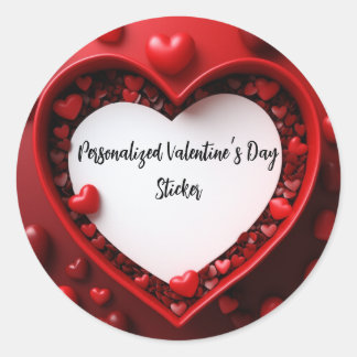 Personalised Valentine’s Day Sticker