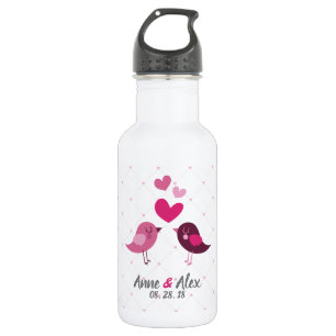 Personalised Valentine Wedding Anniversary Bottle