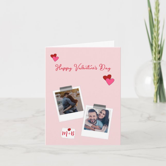 Personalised Valentine's Day Card (Front)